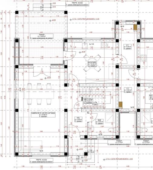 Duplex cu 4 camere cu Canalizare în Moșnița Nouă