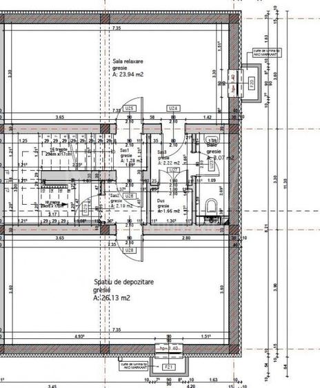 Duplex cu 5 camere cu Canalizare în Bună Ziua