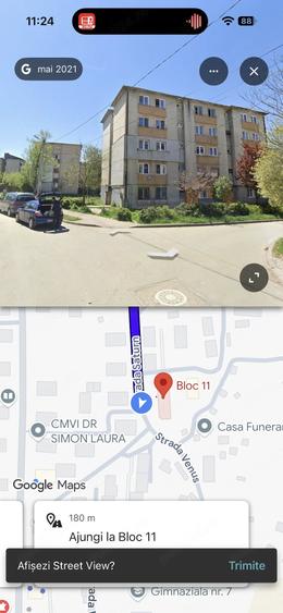 Apartament cu 2 camere decomandat în Petros