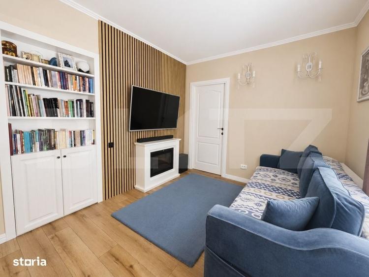 Apartament cu 3 camere semidecomandat în Central