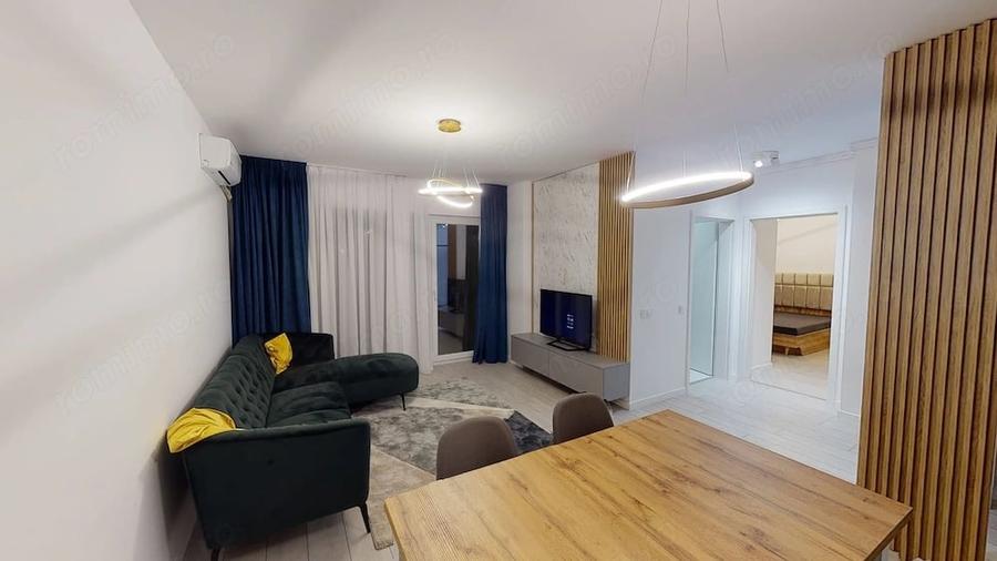 Apartament cu 2 camere semidecomandat în Lujerului