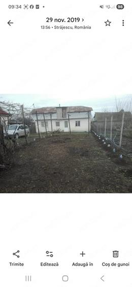 Casă cu Teren 1140 Mp în Străjescu