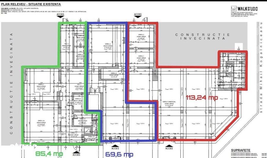 Spatiu comercial 268 mp Piata Cetatii | Vitrina mare | Parcare - 5
