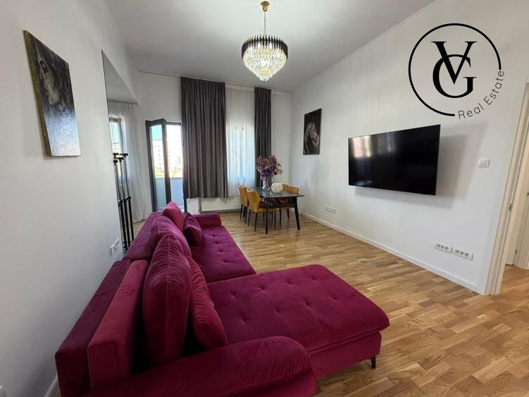 Apartament cu 3 camere decomandat, mobilat în Calea Victoriei