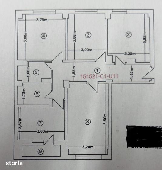 Apartament cu 4 camere decomandat în Lucian Blaga