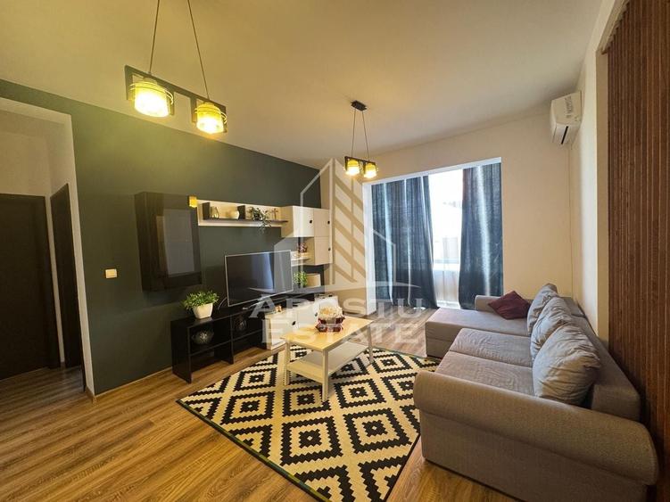 Apartament cu 2 camere semidecomandat în Giroc