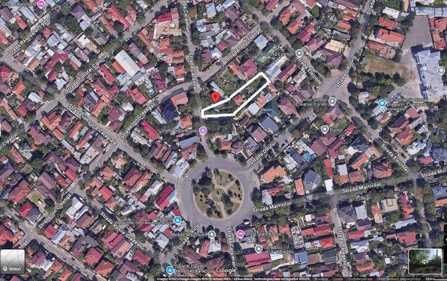 Teren Construcții intravilan de 1000 mp, în 23 August