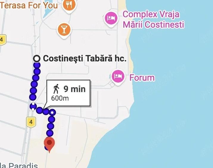 Teren de 1366 mp, în Central