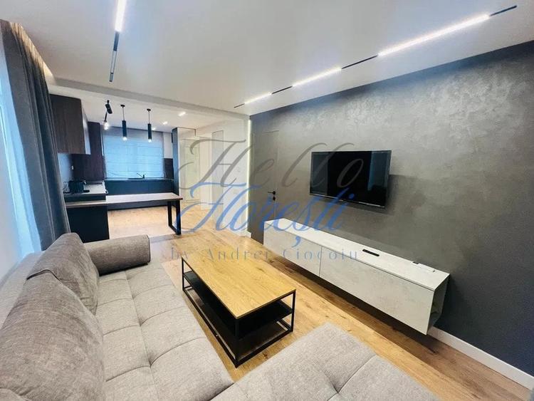 Apartament cu 2 camere semidecomandat, mobilat în Florești — fotografia 1