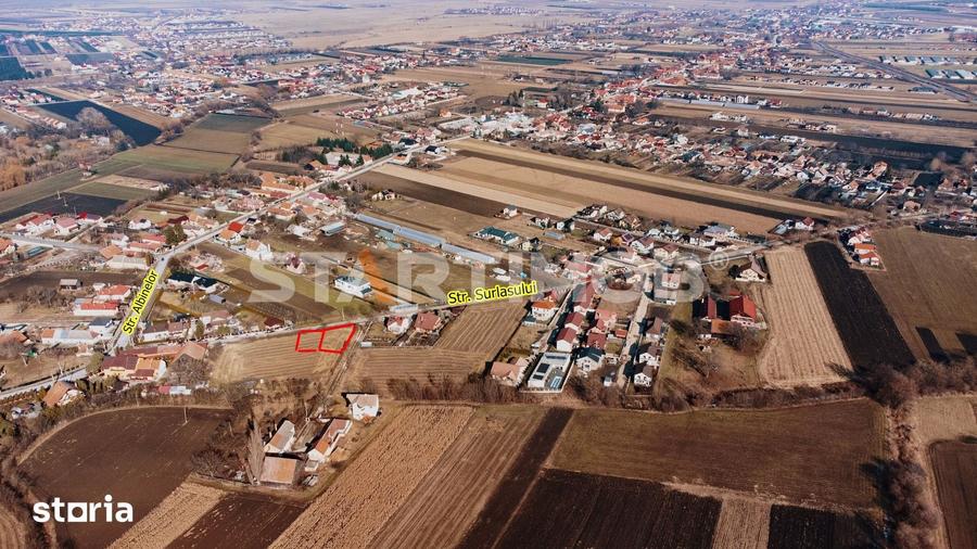 Teren de 500 mp, în Stupini