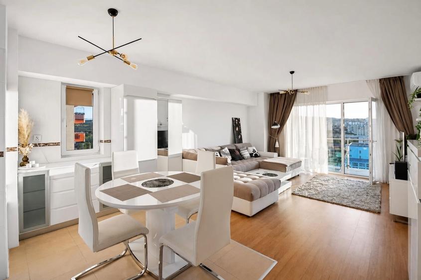 Apartament cu 2 camere semidecomandat, mobilat în Gheorgheni — fotografia 3