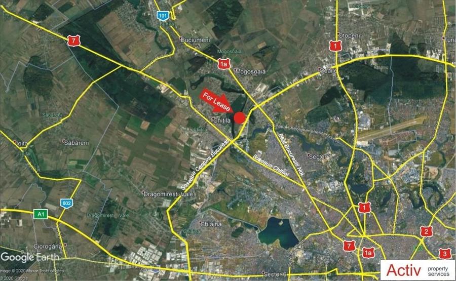 Spațiu industrial, de 1,420 mp, în Străulești