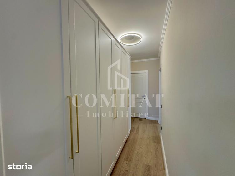 Apartament cu 4 camere semidecomandat, mobilat în Borhanci