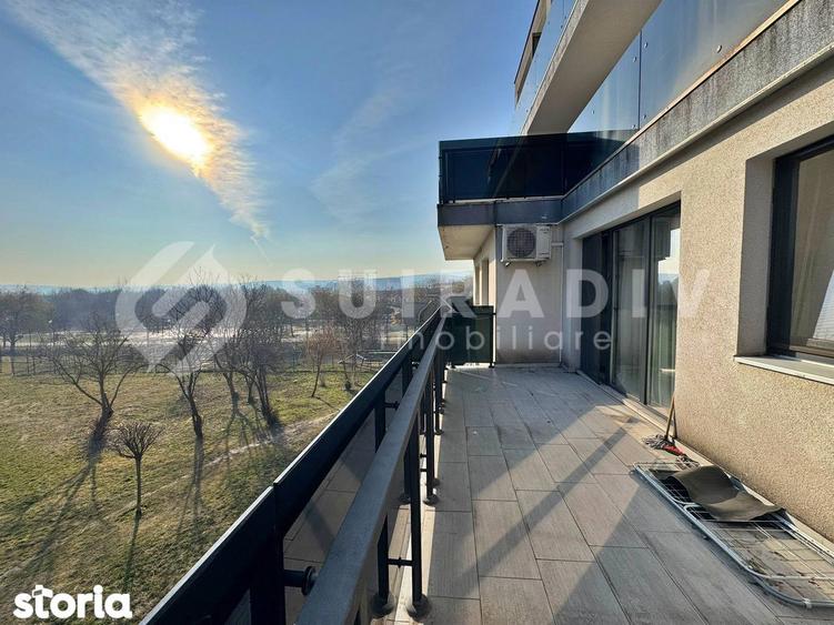 Apartament cu 2 camere semidecomandat, mobilat în Între Lacuri