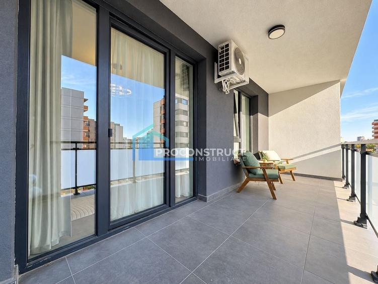 Apartament cu 2 camere decomandat, mobilat în Torontalului
