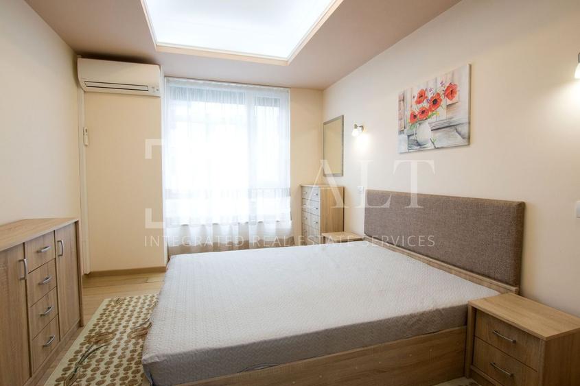 Apartament cu 4 camere decomandat, mobilat în Barbu Văcărescu