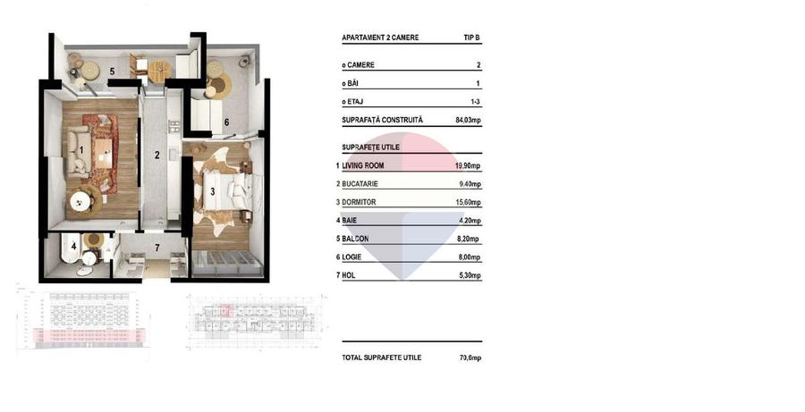 APARTAMENTE DE VANZARE – SPLAIUL UNIRII 550 | NEW WORLD RESIDENCE - 23