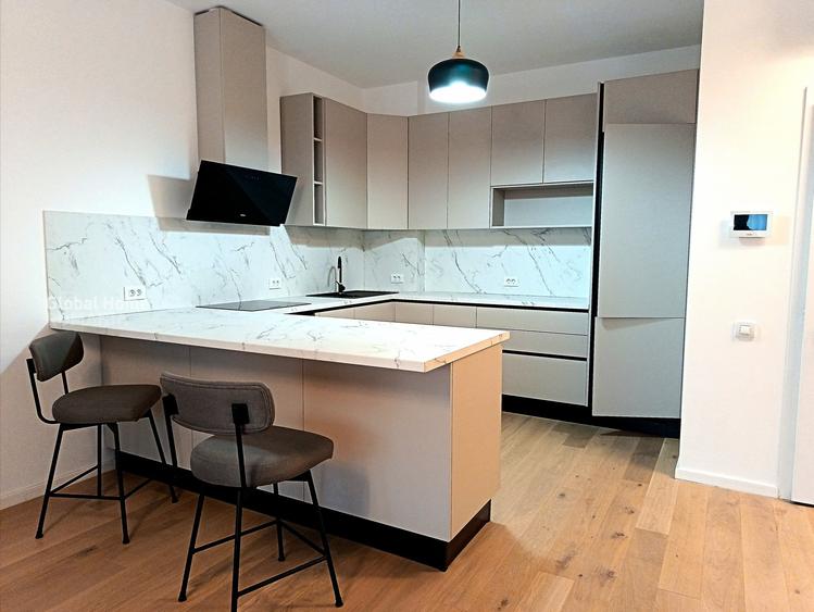 Apartament cu 2 camere semidecomandat, mobilat în Domenii