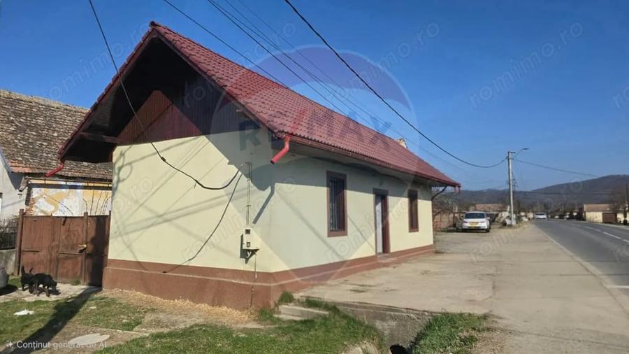 Casă cu 2 camere cu Teren 226 Mp în Hoghilag