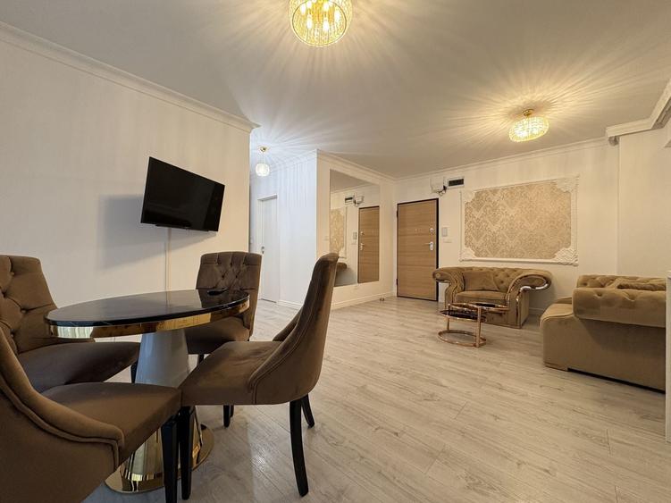 Apartament cu 2 camere decomandat, mobilat în Torontalului