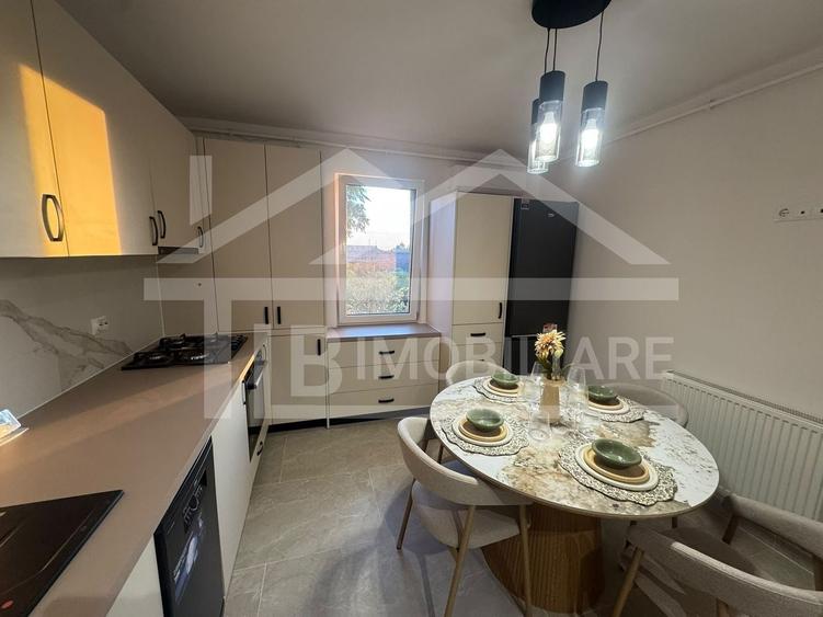 Apartament cu 2 camere decomandat, mobilat în Cornișa