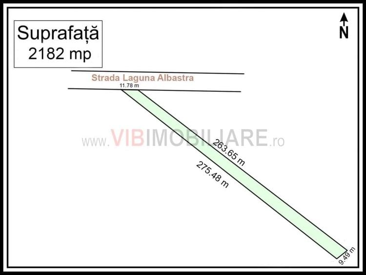 Teren Construcții intravilan de 2182 mp, în Corbeanca