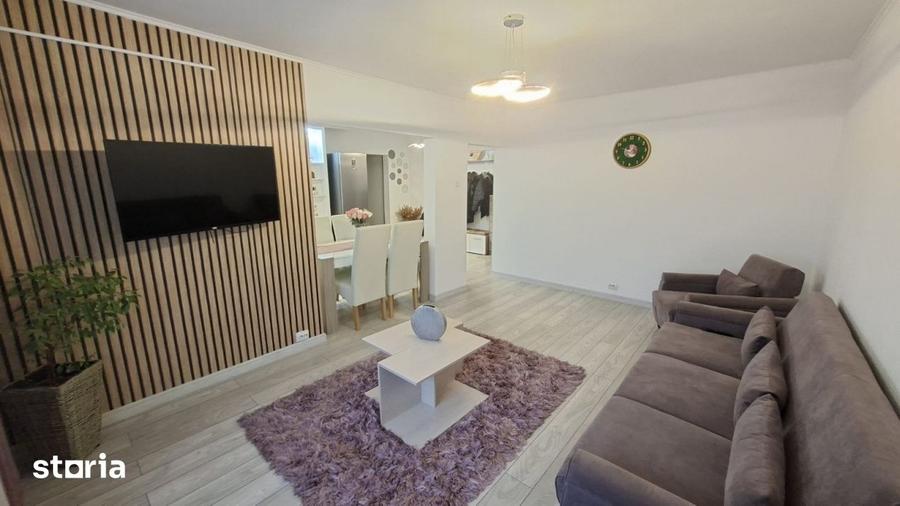 Apartament cu 3 camere, mobilat în Eremia