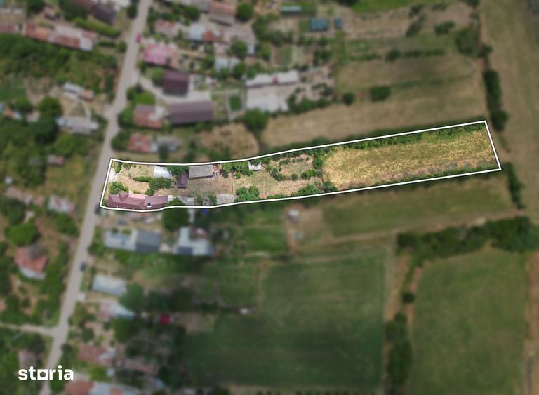 Casă cu 3 camere cu Teren 3753 Mp în Cornățelu