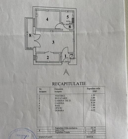 2 camere cu balcon - Floreasca - Parc cinematograf - 8