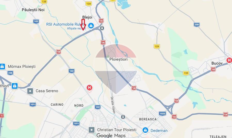 Teren Construcții intravilan de 4001 mp, în Blejoi