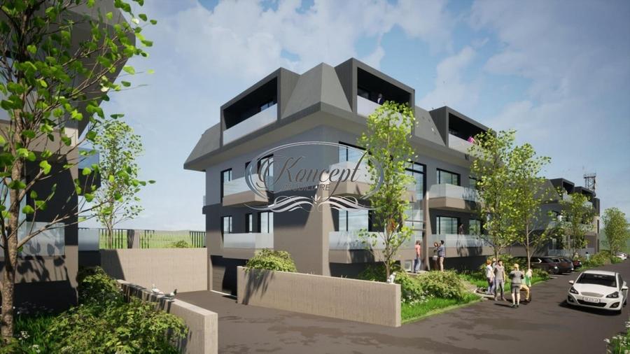 Apartament cu 2 camere semidecomandat în Baciu