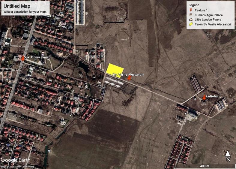 Teren Construcții intravilan de 2382 mp, în Pipera