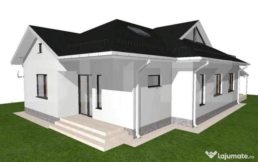 Casa P+M, 232 mp, 732 mp teren, zona Ionumi - 1