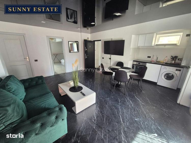 Ap. 2 camere de vanzare, modern, cu iesire in curte, Mamaia Nord