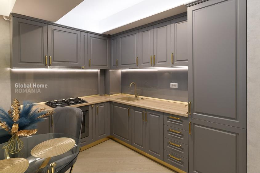 Apartament cu 2 camere semidecomandat, mobilat în Pipera
