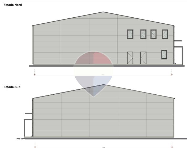 Spațiu comercial, de 1,014 mp, în Tunari