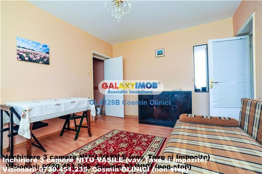 Apartament cu 3 camere semidecomandat, mobilat în Berceni