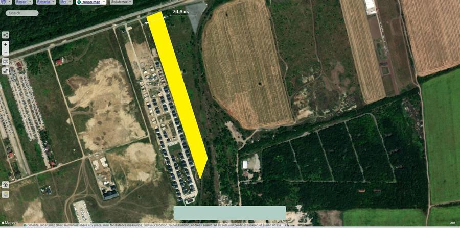 Teren Construcții intravilan de 19325 mp, în Exterior Nord