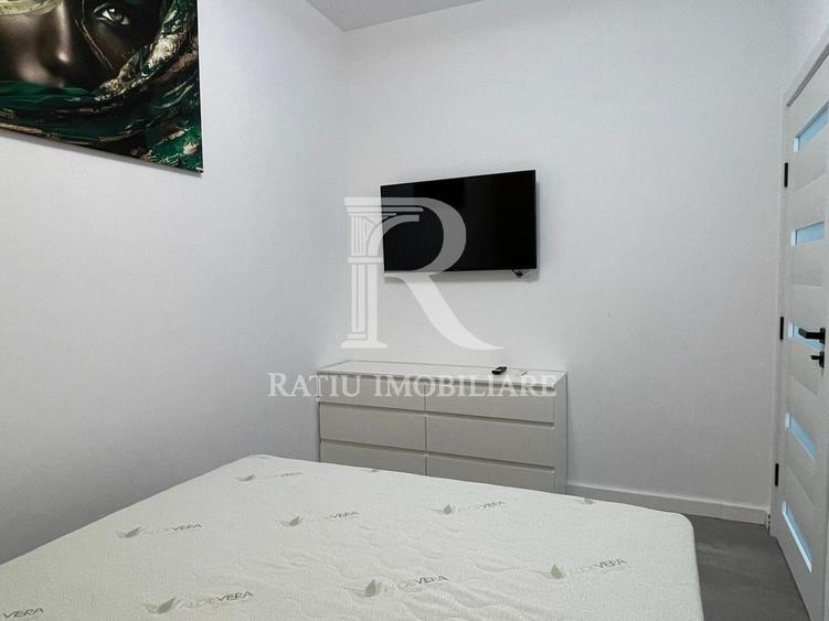 Apartament cu 2 camere nedecomandat, mobilat în Sânmartin