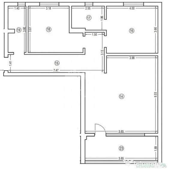 Apartament cu 3 camere decomandat în Mamaia