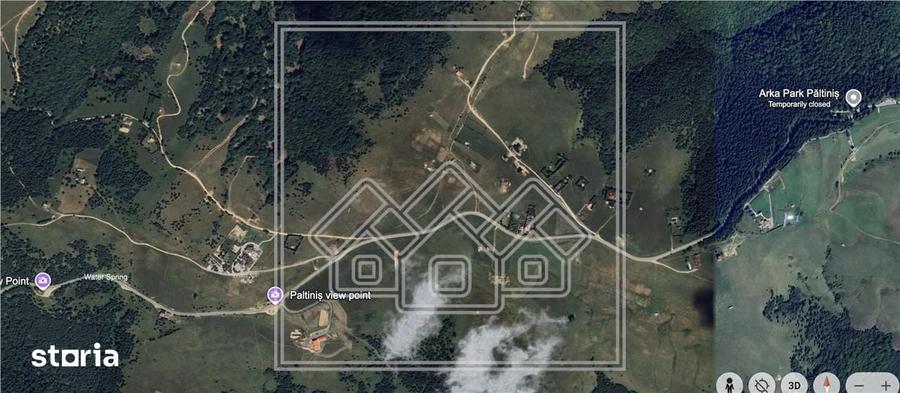 Teren de 1530 mp, în Poplaca
