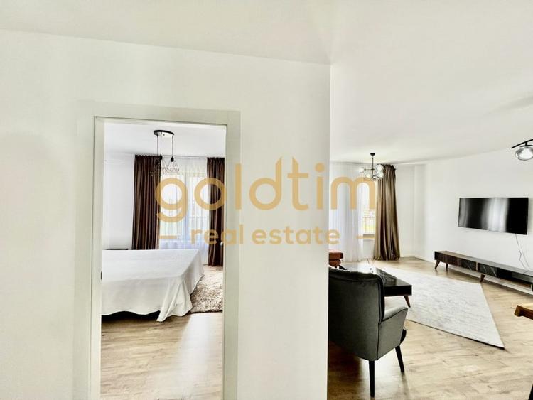 Apartament cu 3 camere semidecomandat, mobilat în Pipera