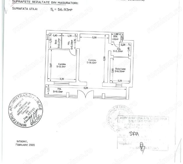 Apartament cu 2 camere decomandat în Tomis II