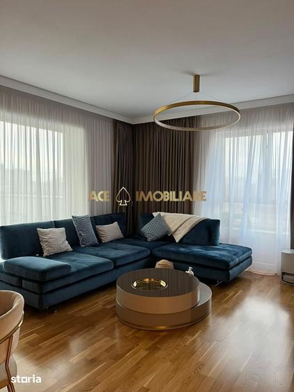 Apartament cu 3 camere, mobilat în Domenii