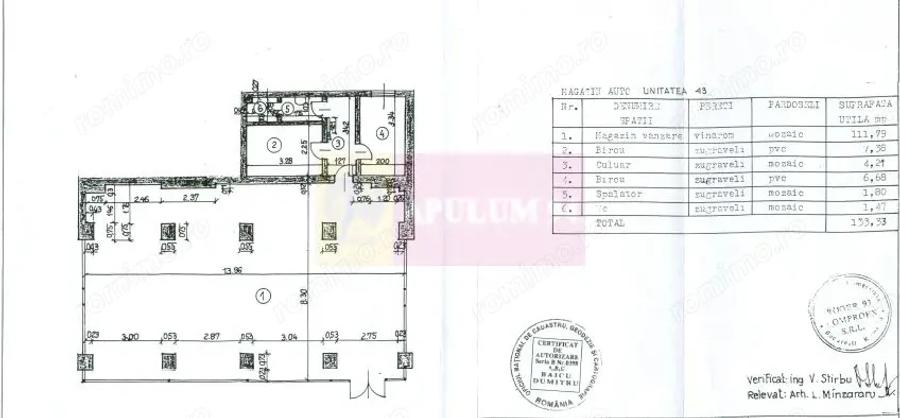 Spațiu comercial, de 133 mp, în Titulescu