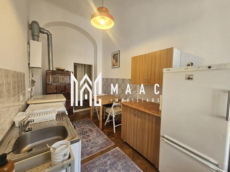 Garsonieră de închiriat | Sibiu, Central | 40 mp | curte - 6