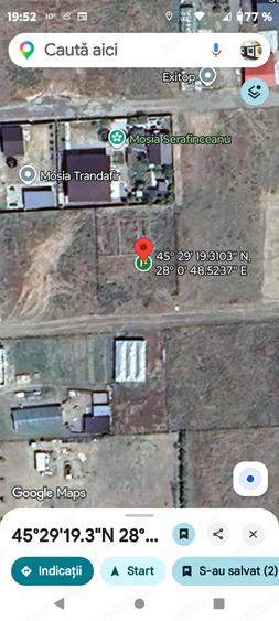 Teren de 500 mp, în Exterior Vest