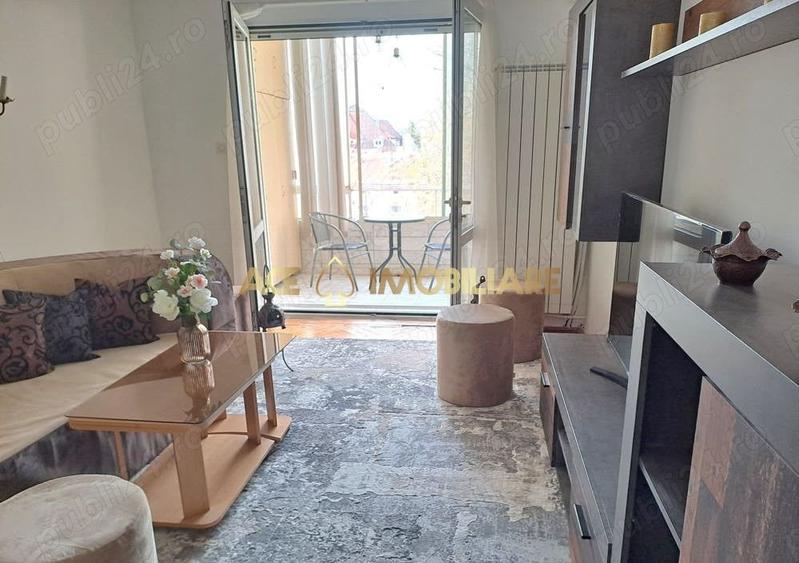 Apartament cu 2 camere decomandat, mobilat în Romană