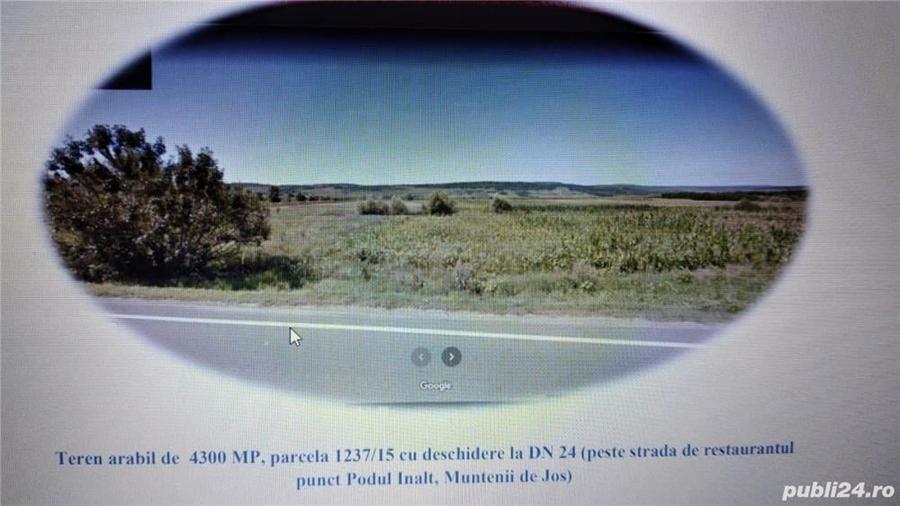 Teren de 4300 mp, în Băcăoani