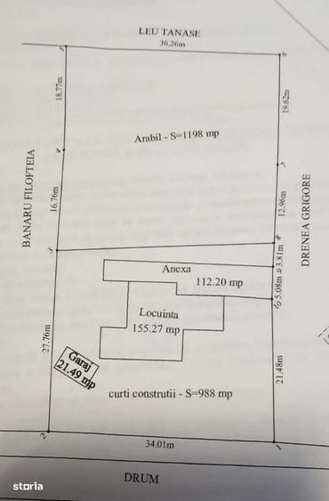 Casă cu 4 camere în Merei